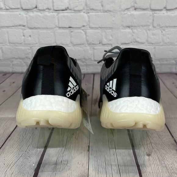 Adidas Boost CodeChaos Grey Black Spikeless Golf Shoes Mens Size 8 (EE9103) - Picture 9 of 11